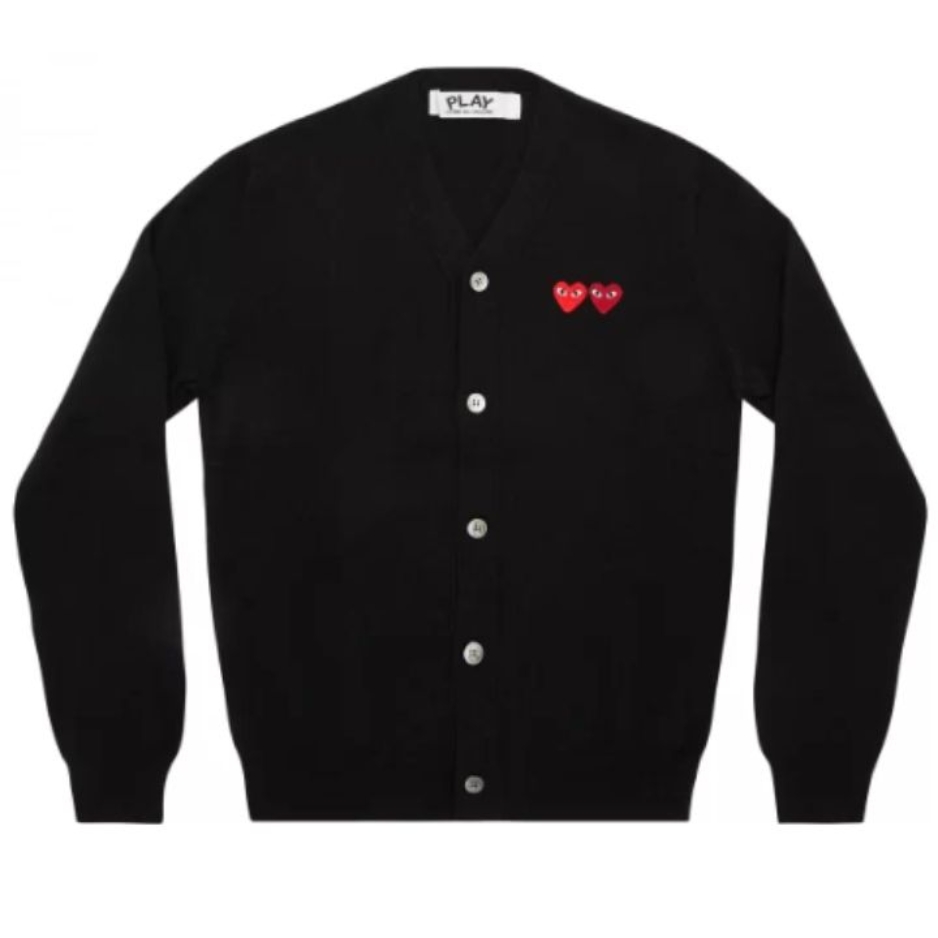 CDG アシンメトリーカーディガン CDGカーディガン-アウトサイドシーム ロングバック| コムデギャルソン